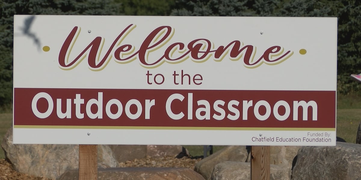 Chatfield Elementary outdoor classroom officially opens for new school year