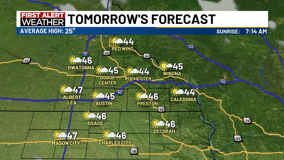 Springtown Weather Map Spring-like warmth continues into the weekend