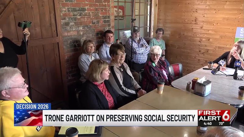 Democratic congressional candidate Sarah Trone Garriott says she wants to overhaul the...