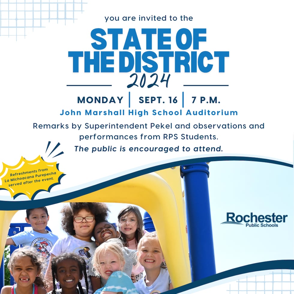 Rochester Public Schools to hold public ‘State of the District’ address