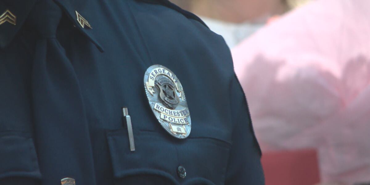 Usb Badge Rpd Father pins badge on RPD legacy hire at swearing-in ceremony