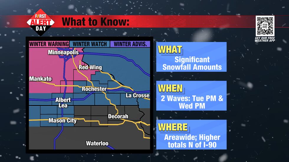First Alert Watch FIRST ALERT DAYS: A major winter storm is on the way
