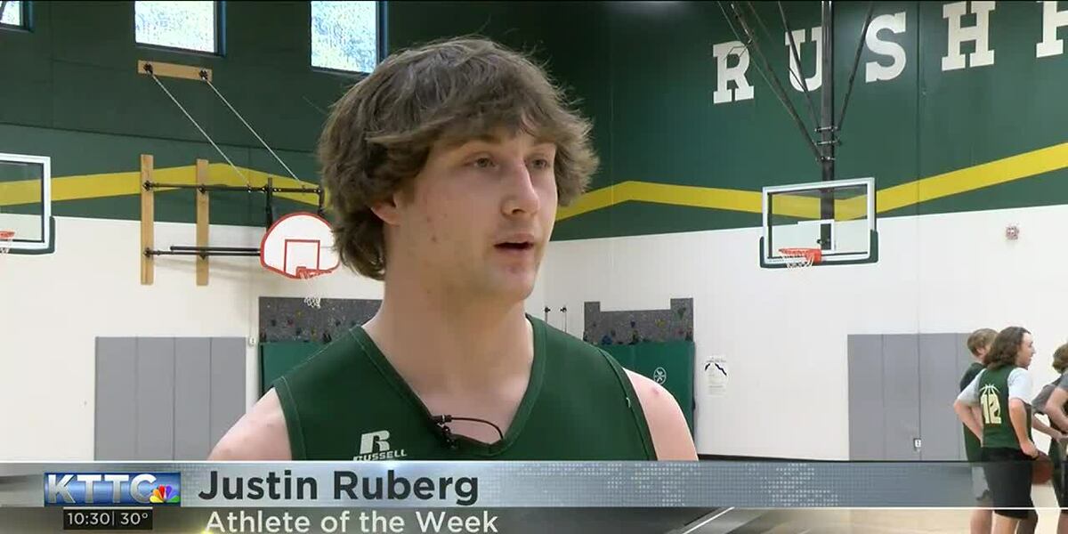 Athlete of the Week - Justin Ruberg, Rushford-Peterson Basketball