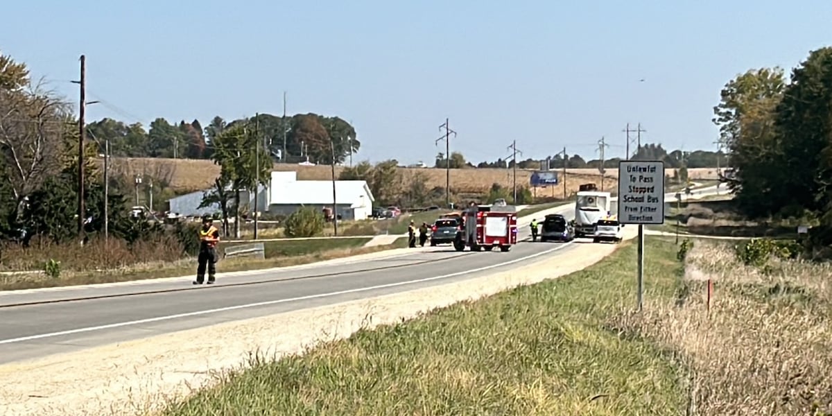 Vehicle accident closes County Road 9 near Cresco