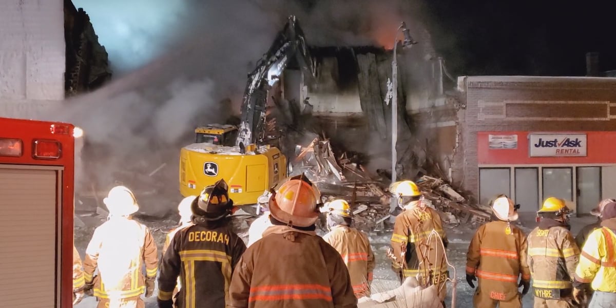 Spring Grove Rd Fire Mchenry Fire ONE YEAR LATER: Spring Grove community works to rebuild downtown after fire