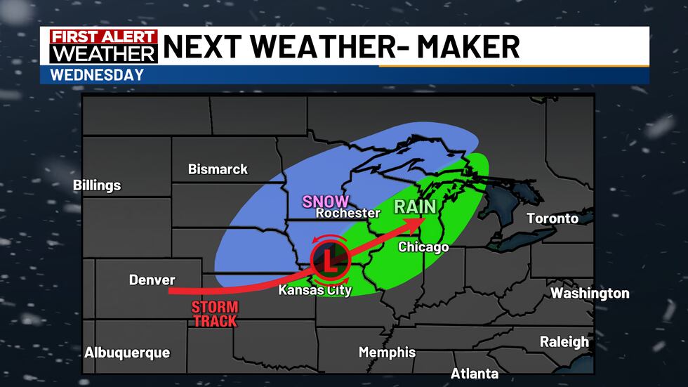 Warm, breezy St. Patrick’s Day; Messy spring system expected Wednesday