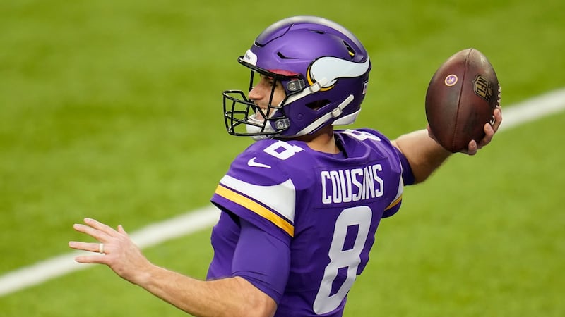 Gkip Vikings’ Kirk Cousins placed on COVID reserve, out for Sunday’s game ...