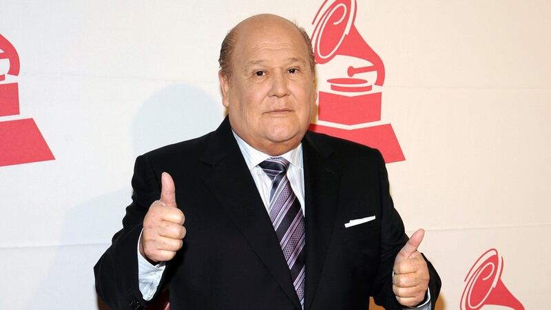 ARCHIVO - El compositor argentino Leo Dan participa en la entrega de los Premios a la...