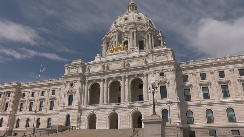 Minnesota Capitol Building in April 2025