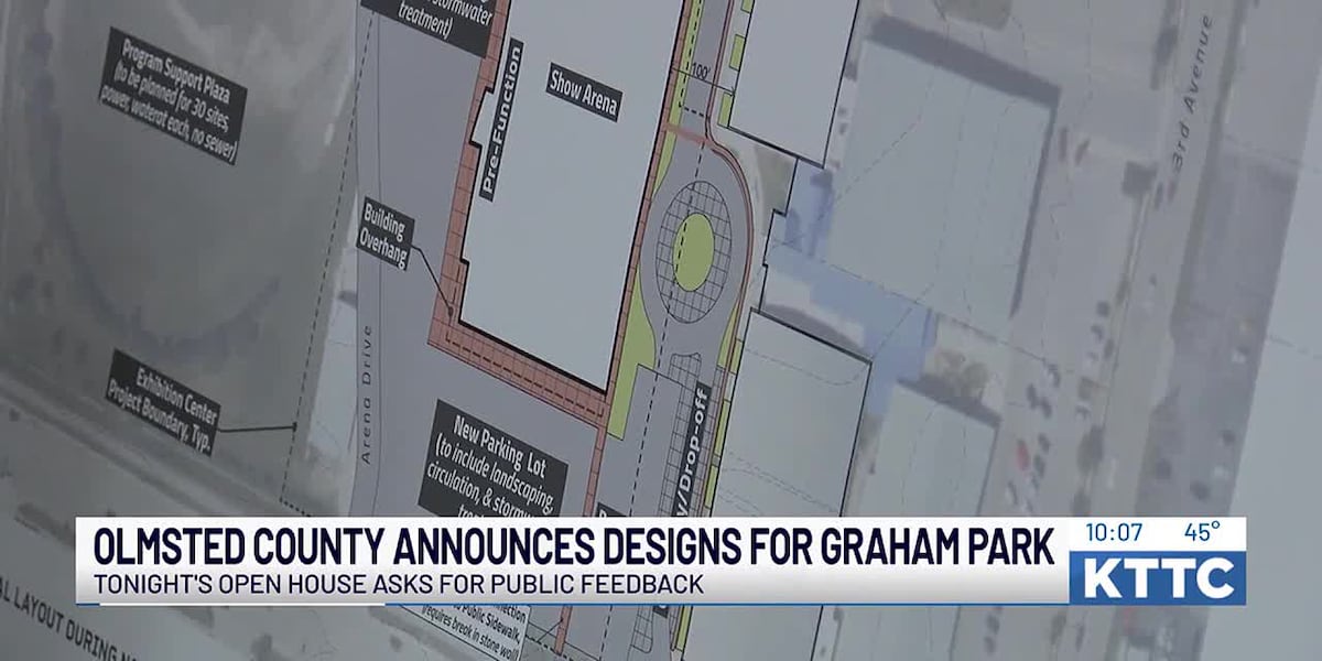 Olmsted County announces Graham Park construction plans