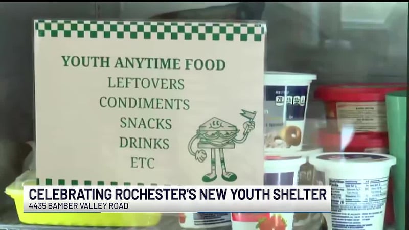 The new shelter, located off Bamber Valley Road, creates a safe space for teens ages 12 to 17...